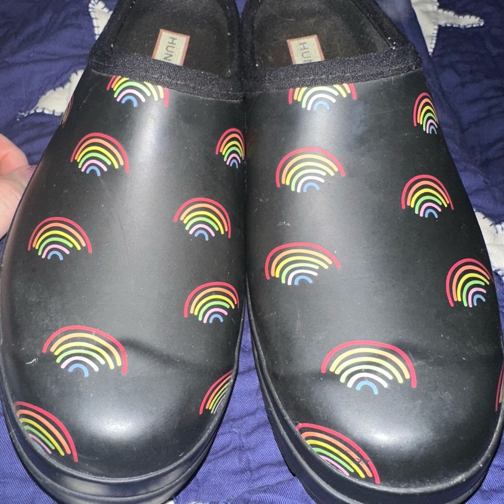 Women's Play Mini Rainbow Clogs